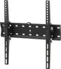 A black metal TV wall mount is shown against a white background. Voir les images du produit