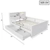 Letto per bambini Flieks, 90x190 cm, con 2 cassetti, letto Anteprima dell’immagine prodotto 4