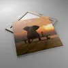 Bild auf Leinwand - Leinwandbild - Elefant Ufer Meer - Produktbild-Vorschau 2