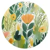 Blumenwiese in Aquarell – Bodenschutzmatte – Stuhlunterlage Produktbild-Vorschau 1