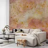 Selbstklebende Folie Fototapete - Golden Bubbles 196x140 cm Produktbild-Vorschau 1