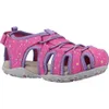 Geox Mädchen Sandalen Roxanne A mit Klettverschluss in Rosa Produktbild-Vorschau 5