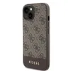 Guess Polyurethan4G Stripe MagSafe Case für iPhone 15 braun Produktbild-Vorschau 6