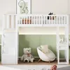 OKWISH Lit Mezzanine 90x200 Enfant avec Bureau Voir les images du produit 2