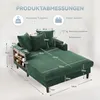 LVHOM Schlafsofa mit LED & USB, Chaiselongue mit Produktbild-Vorschau 7