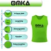 6er Set OMKA Fußball Leibchen Lätzchen Trainingsleibchen Produktbild-Vorschau 3