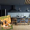 Zuhause ist, wo meine Hühner sind! Metallschild XXL in Produktbild-Vorschau 5