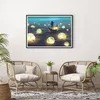 Gerahmtes Poster - Schwarzer Rahmen - Boot Wasser Märchen - Produktbild-Vorschau 6