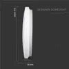 V-TAC 217603 Ceiling light LED (monochrome) EEC: F (A - G) Náhled obrázku produktu 16