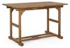 Tavolo Noemi 120-160 x 70 x 74 cm Legno di acacia Sala da Anteprima dell’immagine prodotto 16