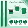 Haarverlängerung Clip-in Grün 10 Stück Synthetik 55cm Damen Produktbild-Vorschau 4