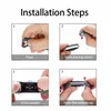 Strap-it Fitbit Charge 2 Silikonarmband (Grau) - Große: M/L Produktbild-Vorschau 5