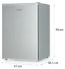 Klarstein Delaware Kühlschrank, 76 Liter Fassungsvermögen, Produktbild-Vorschau 8