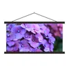 MuchoWow® Textilposter Blumen - Lila - Hortensie - Natur - Produktbild-Vorschau 1