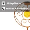 Solarleuchten Garten Kreis Kugel 2er Set Solarlampe Außen Produktbild-Vorschau 5