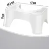 WC Fußhocker Toilettenhocker 42 × 26,5 × 17 cm rutschfest Produktbild-Vorschau 3