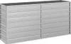 vidaXL Garten-Hochbeet 160x40x77 cm Verzinkter Stahl Silber Produktbild-Vorschau 4