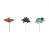Geburtstagskerzen Dinosaurier 3cm Grün / Braun Produktbild-Vorschau 6