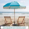 COSTWAY Parasol ogrodowy Boho, φ170 cm Parasol ogrodowy z Podgląd zdjęcia produktu 2