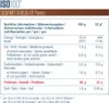 A nutrition facts label for a food product. Produktbild-Vorschau