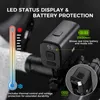 ROCKBROS Lampe LED puissante pour vélo 1000 lumens Lampe Voir les images du produit 2