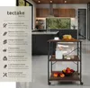tectake® Servierwagen Rugby inklusive 6 Haken, 65,5 x 45,5 Produktbild-Vorschau 2