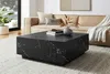 SalesFever Couchtisch 90x90 cm | quadratisch | MDF foliert Produktbild-Vorschau 4