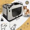 Faltbare Hundebox Transporttasche Transportbox Auto Katze Produktbild-Vorschau 7