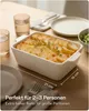 Petit plat à gratin Praknu en céramique pour 2 personnes - Voir les images du produit 2