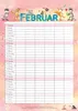 Calendrier familial Cartoon 2026 - Calendrier familial A3 Voir les images du produit 2