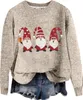 ASKSA Damen Lustige Weihnachtspullover Strickpullover Produktbild-Vorschau 1