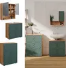 Sada nábytku do koupelny Vicco Irma Zelený/zlatý dub 3 Náhled obrázku produktu 2