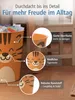 itenga Papierkorb Tiermotiv - TIGER - Kawaii Design - ca 11 Produktbild-Vorschau 6