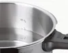 Close-up view of the inside of a pressure cooker with measurement markings. Produktbild-Vorschau