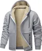 Winterjacke Herren Gefütterte Jacke mit Kapuze Männer Produktbild-Vorschau 1