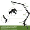 LUMILED LED Schreibtischlampe klemmbar 12W Dimmbar 3 Produktbild-Vorschau 8