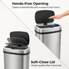 Five Stars® Mülleimer mit Sensor – 60 Liter – Abfalleimer Produktbild-Vorschau 3