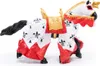 A toy horse with decorative armor and saddle. Produktbild-Vorschau