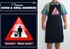 teprovo Herren Grillschürze Kochschürze Küchenschürze Produktbild-Vorschau 2