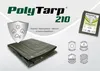 PolyTarp 210 PE-Abdeckplane (Farbe Grün, 3 m rund, 13 mm Anteprima dell’immagine prodotto 5