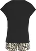 Vivance Dreams Shorty 4 -teilig ecru-schwarz-gemustert Produktbild-Vorschau 2