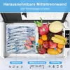 55L Kompressor Kühlbox Dual Zone bis -20℃, 12/24V DC & 230V Produktbild-Vorschau 9