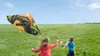Aquilone dinosauro T-rex - 115 X 63 Cm - Leggero - Per Anteprima dell’immagine prodotto 7
