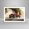 Poster - Poster ohne Rahmen - Mg Rot Auto - 70x50 cm - Wand Produktbild-Vorschau 4