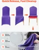 Housses de chaises VEVOR Housse de chaise 50 pcs. lavable & Voir les images du produit 5