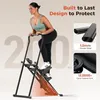 Hometrainer voor binnen, opvouwbaar – met handgreep en Productafbeelding-voorbeeld 4