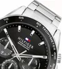 Tommy Hilfiger Pánské analogové hodinky Quinment Náhled obrázku produktu 4