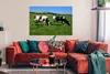 MuchoWow® Poster Kuh - Tiere - Gras 120x90 cm - Wandbild Produktbild-Vorschau 2