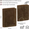 Leder Geldbörse Herren Portemonnaie RFID Hochformat Produktbild-Vorschau 2