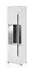 OXM vitrinen Tulsa Weiß glänzend 60 x 204 x 39 cm Produktbild-Vorschau 1